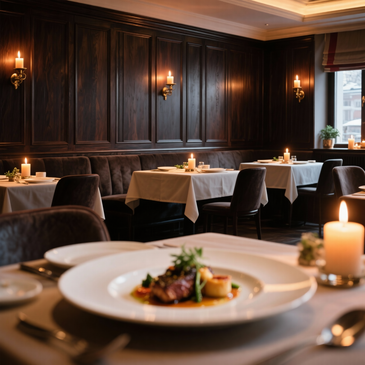 Wnętrze restauracji Smakowy Klub